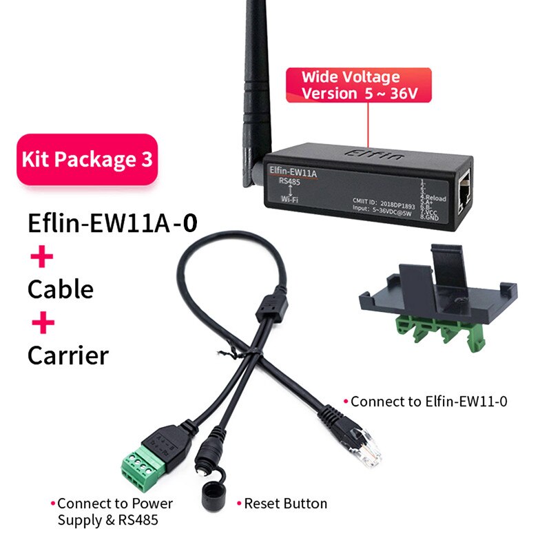Elfin-EW11  Ʈ RS485 WiFi  ġ   T..